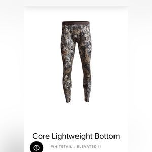 Sitka light weight bottom